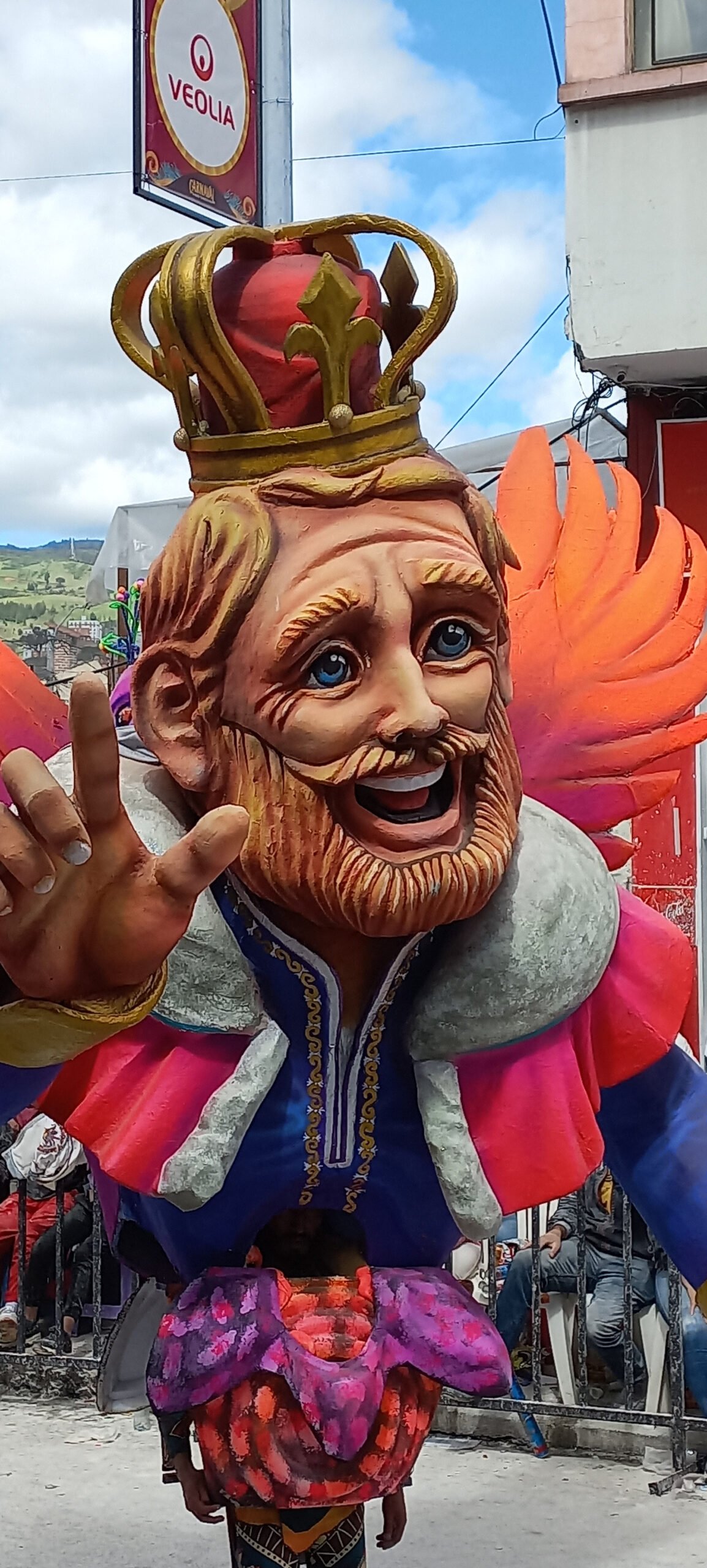 Carnival parade in Pasto, Colombian Massif
