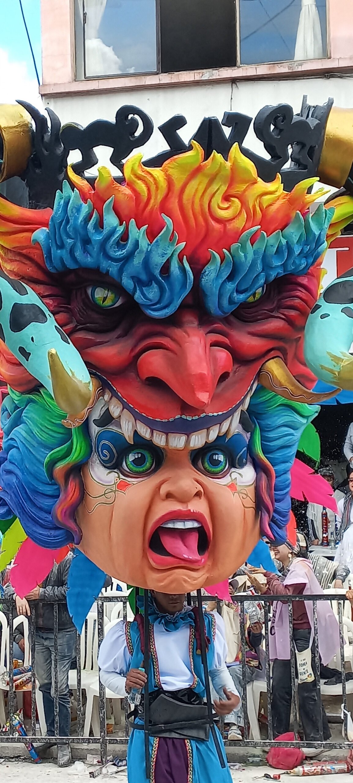 Costumes at Pasto's Carnival of Blacks and Whites